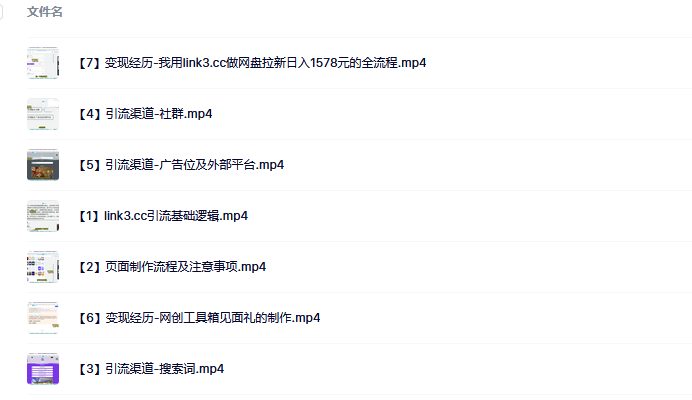 link3.cc聚合链接引流，日引流50＋精准粉-我要呀资源酷