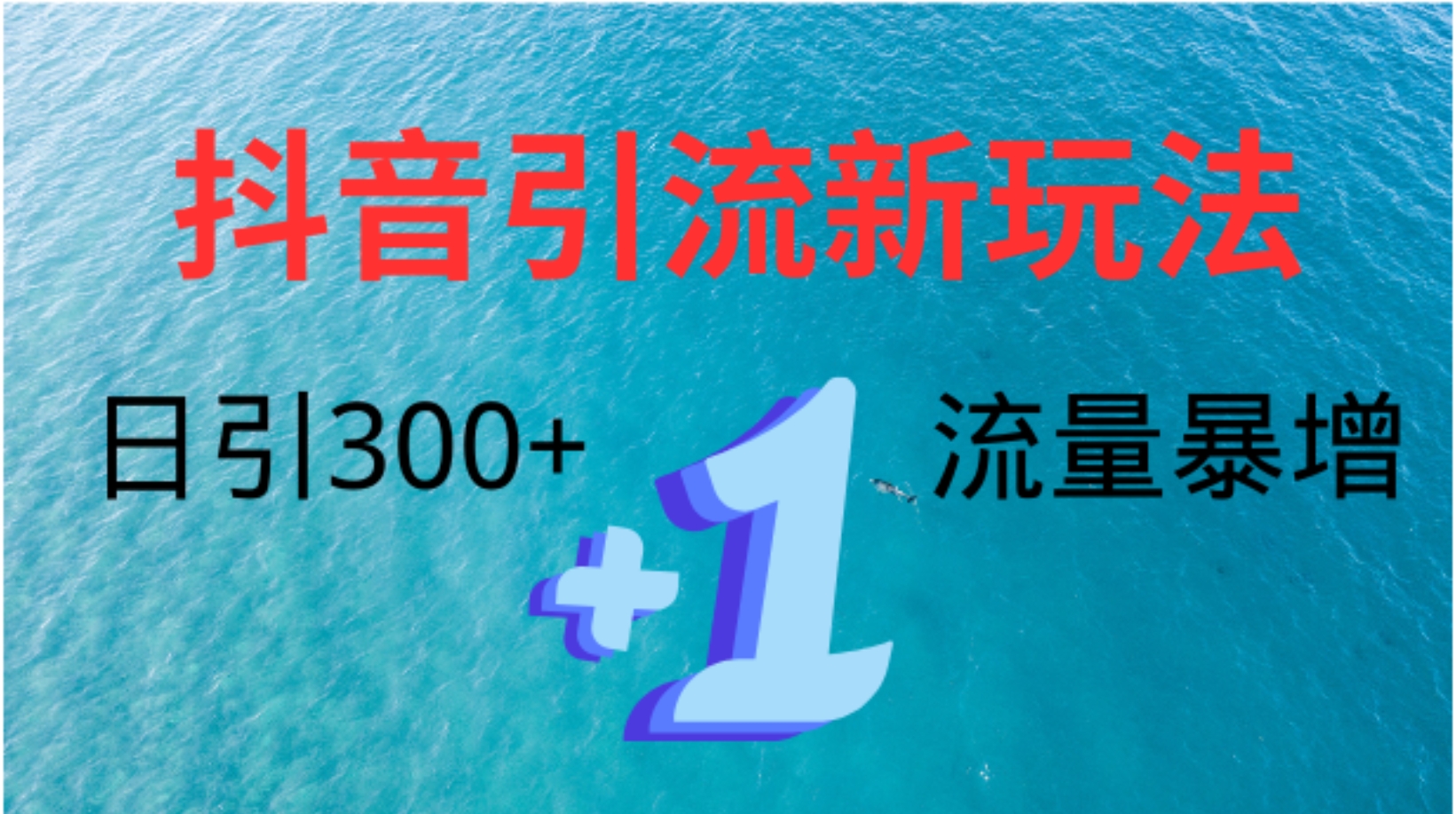 创业粉高效引流,抖音工具号玩法4.0,日引300+-我要呀资源酷